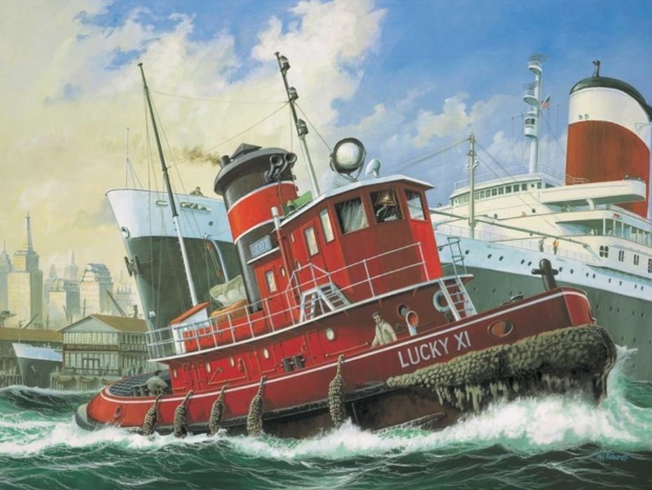 Revell 65207 Harbour Tug Boat Model Set 1/108 – zdjęcie 2