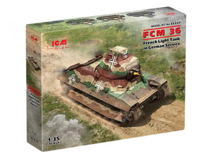 ICM 35337 FCM 36 French Light Tank in German Service 1/35 – immagine 2