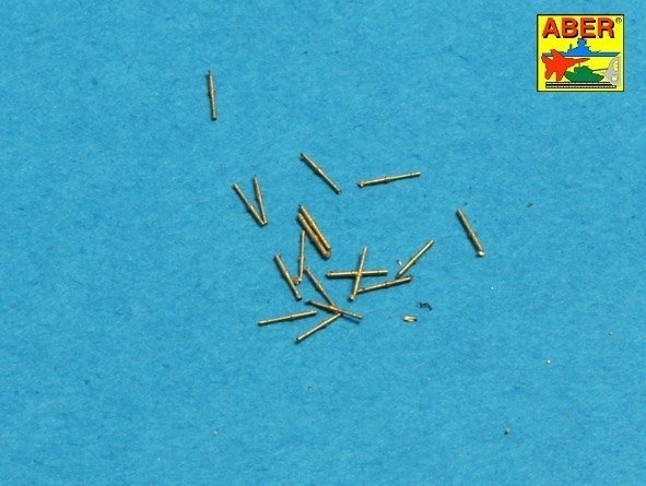 Aber 1/700L-36 Ensemble de 20 canons Breda de 37 mm /54 pour navires de la marine italienne 1/700
