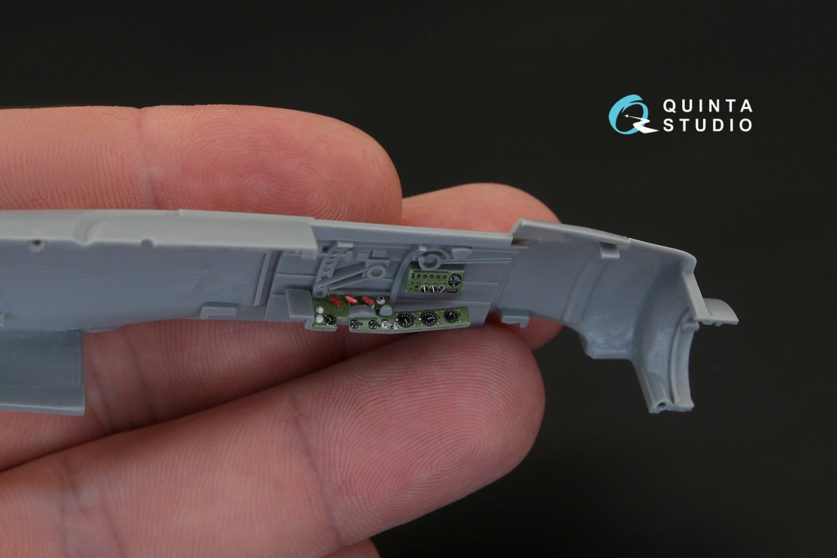 Quinta Studio QD48102 A6M2 3D-Printed &amp;amp; coloured Interior on decal paper (for Hasegawa kit) 1/48 – immagine 5