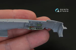 Quinta Studio QD48102 A6M2 3D-Printed &amp;amp; coloured Interior on decal paper (for Hasegawa kit) 1/48 – immagine 5