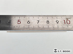 E.T. Model P35-243 WWII German 2M Vehicle Whip Antenna Set 1/35 – immagine 3