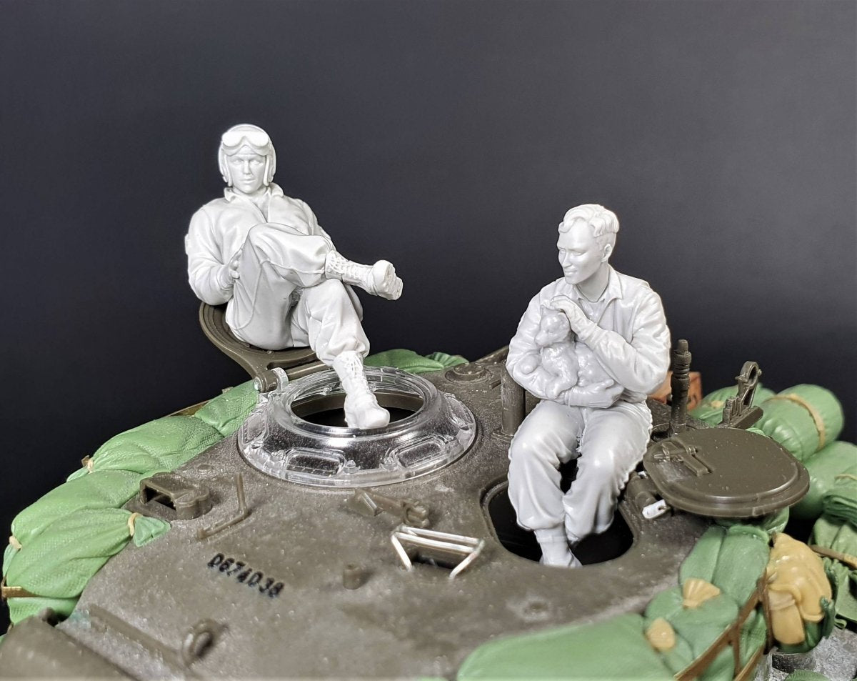 Panzer Art FI35-150 Easy rider Sherman tank crew 1/35 – immagine 2