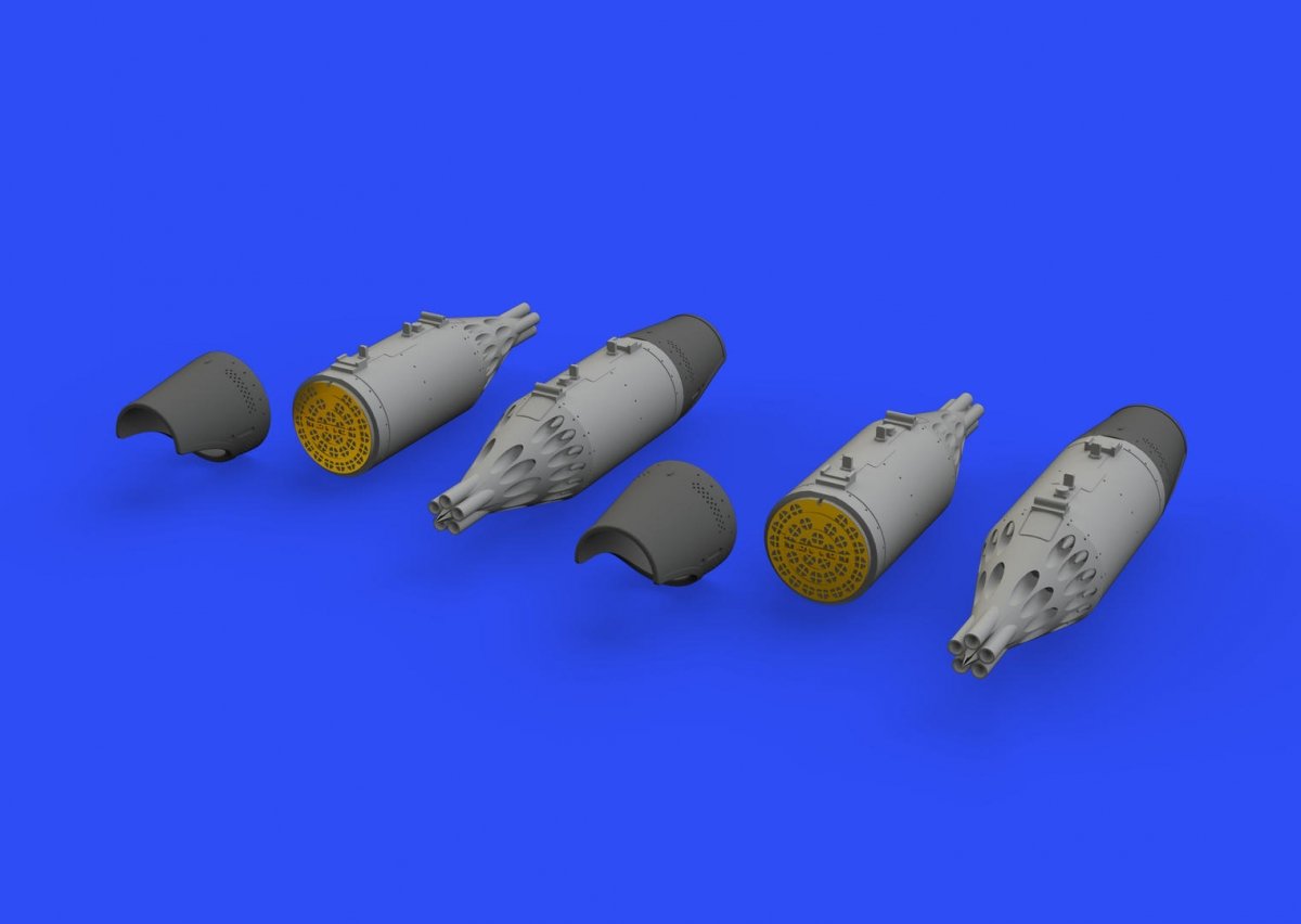 Lance-roquettes Eduard 648574 UB-32A-24 au 1/48 – image 3