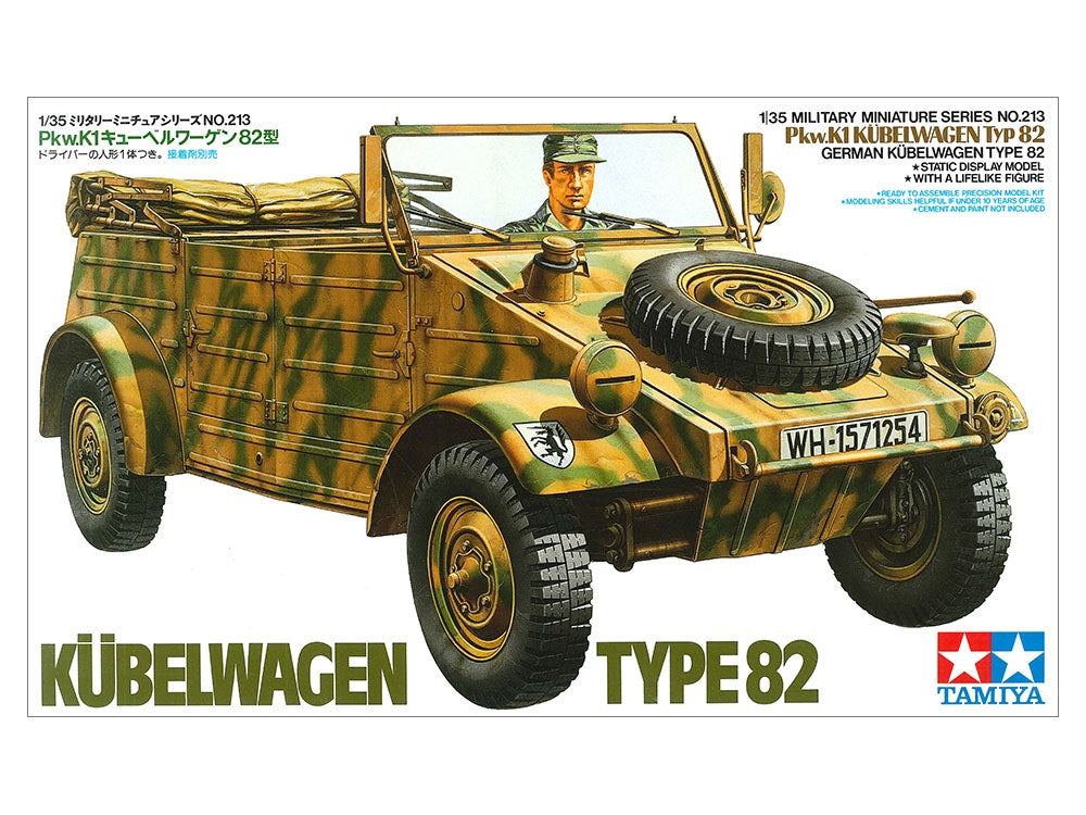Tamiya 35213 German Kbelwagen Type 82 1/35 – zdjęcie 2