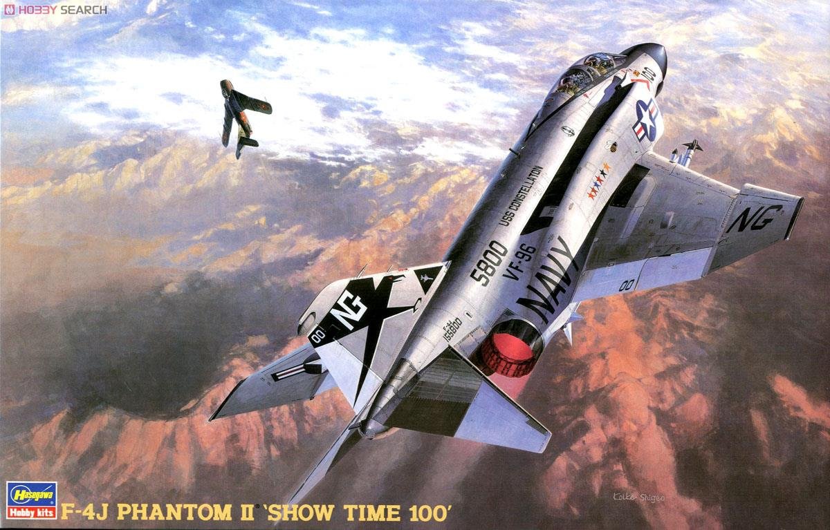 Hasegawa PT6 F-4J w/one piece canopy 1/48