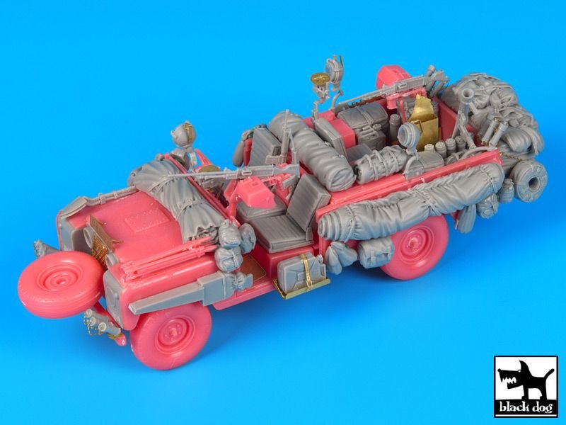 Black Dog T35117 Land Rover Pink Panther accessories set 1/35 – immagine 5