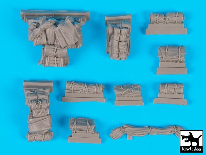 Black Dog T35141 Tentage+bedrols N 1/35 – zdjęcie 6