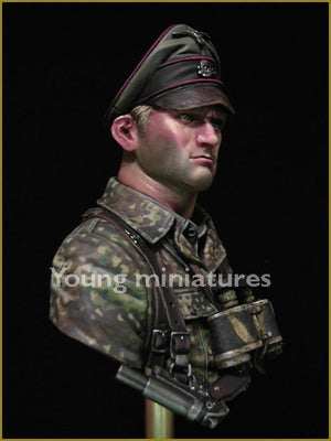 Young Miniatures YM1831 German Waffen SS Officer 1944 1/10 – immagine 6