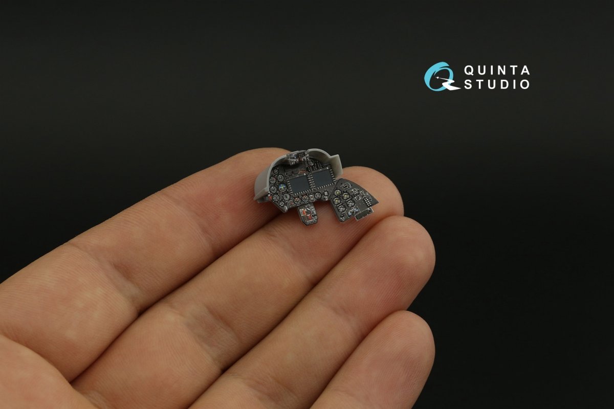 Quinta Studio QDS-48295 Mi-35M 3D-Printed &amp;amp; coloured Interior on decal paper (Zvezda) (Small version) 1/48 – immagine 11