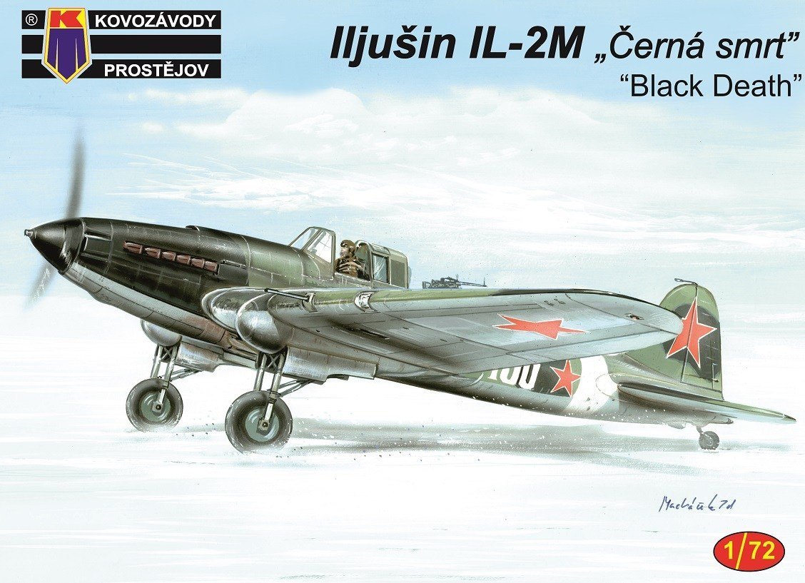Kovozavody Prostejov KPM0137 Iljusin IL-2M “Black Death” 1/72