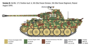 Italeri 0270 SD.KFZ. 171 PANTHÈRE AUSF. Un 1/35 – image 7