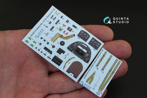 Quinta Studio QD32019 Spitfire Mk.VIII 3D-Printed &amp;amp; coloured Interior on decal paper (for Tamiya kit) 1/32 – immagine 2