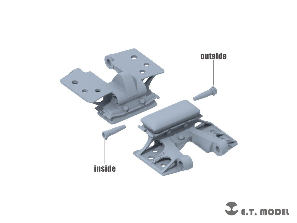 ET Model P35-062 WWII German Sd.Kfz.9 18t FAMO Sagged front wheels and Workable Track 1/35 – image 3