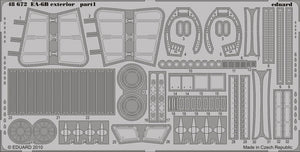 Eduard 48672 EA-6B exterior 1/48 Kinetic – immagine 2