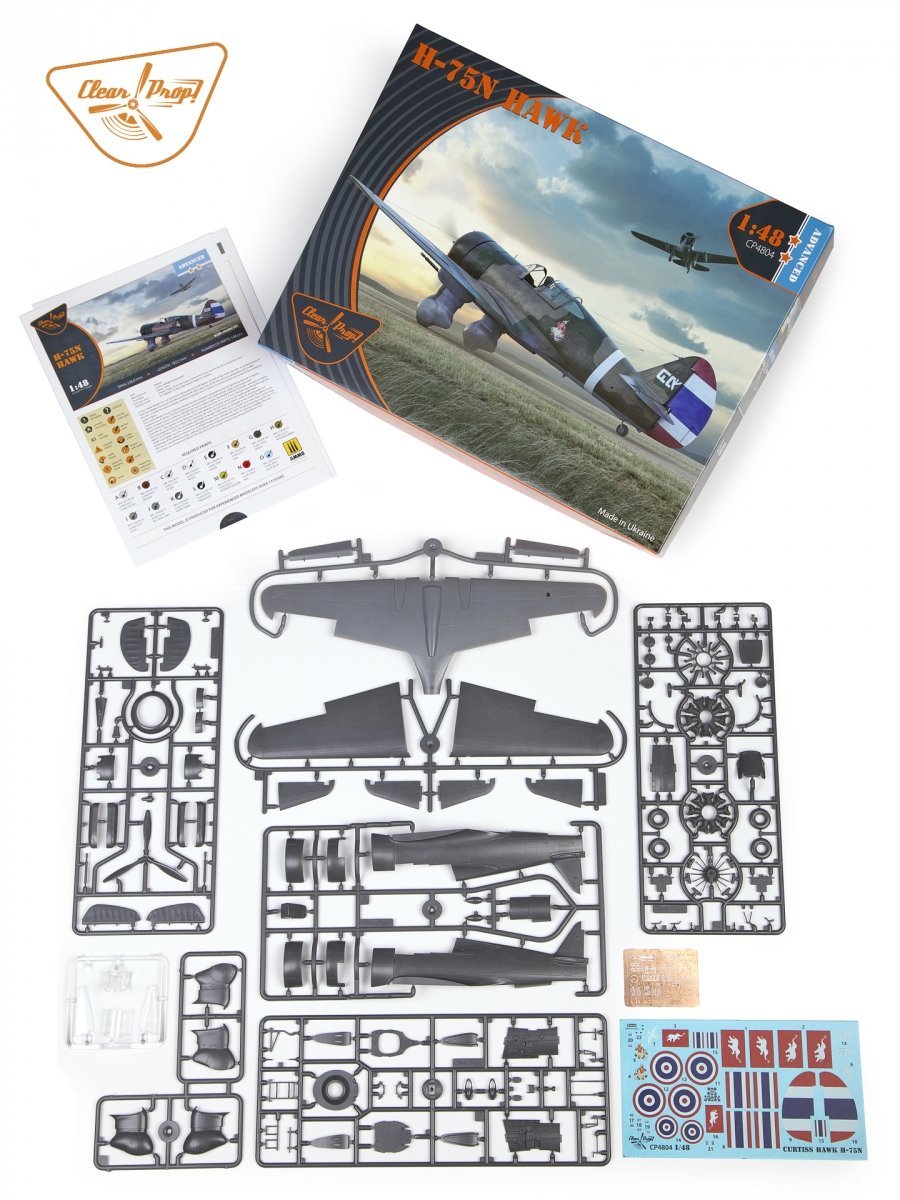 Hélice transparente ! Kit avancé CP4804 H-75N Hawk 1/48 – image 4