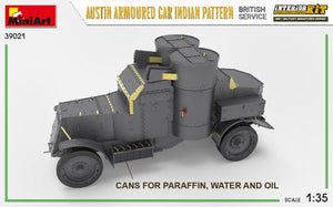 Miniart 39021 AUSTIN ARMOURED CAR INDIAN PATTERN. BRITISH SERVICE. INTERIOR KIT 1/35 – immagine 12