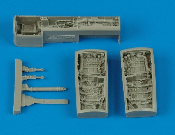 Aires 7183 F/A-18A/C/D Hornet wheel bay 1/72 Hasegawa