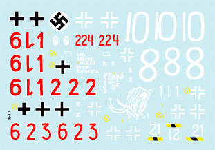 Star Decals 35-977 Chars allemands en Norvège 1/35 – image 3
