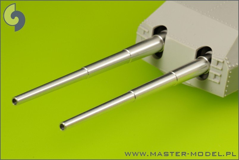 Master SM-200-006 Cuirassé allemand Bismarck - canons principaux - 38 cm (15 pouces) SKC/34 (8 pièces)  – image 4