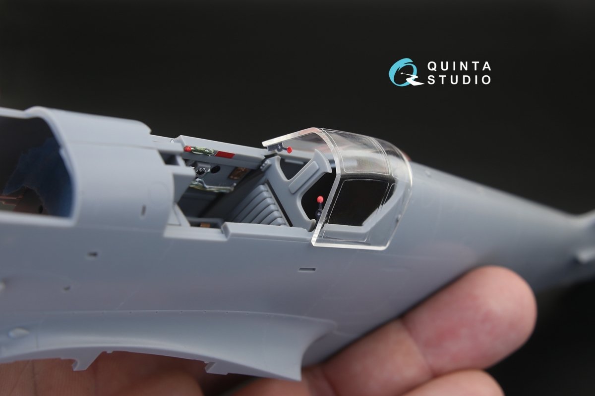Quinta Studio QD32066 Ki-61-I 3D-Printed &amp;amp; coloured Interior on decal paper (for Hasegawa kit) 1/32 – Bild 5