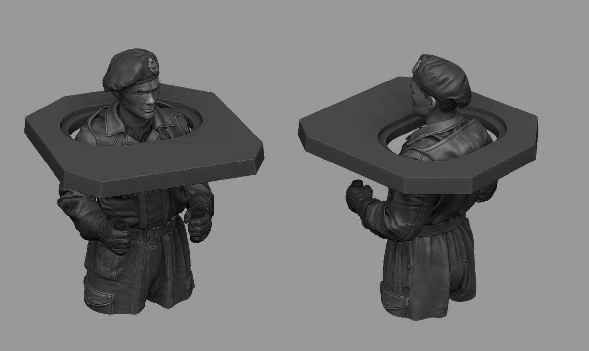 Panzer Art FI35-216 British Sherman tanks Pixie suit set 1/35 – zdjęcie 4