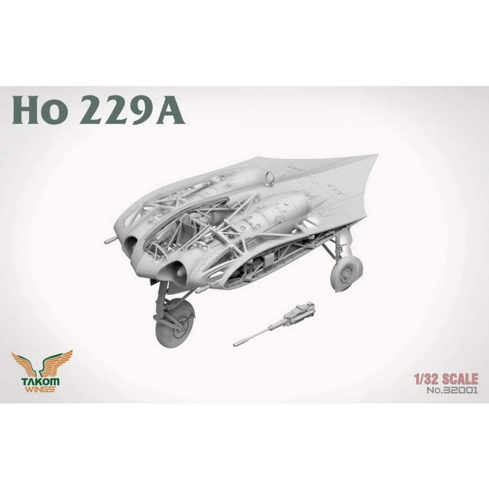 Takom 32001W Coffret Ho 229 - Ho 229A + Ho 229B + Ho 229 Pilot (Edition Limitée) 1/32  – image 6
