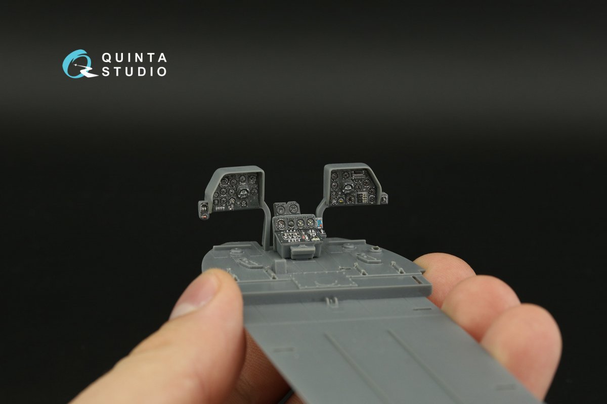 Quinta Studio QDS-48381 Mi-17 3D-Printed &amp;amp; coloured Interior on decal paper (AMK) (Small version) 1/48 – Bild 9