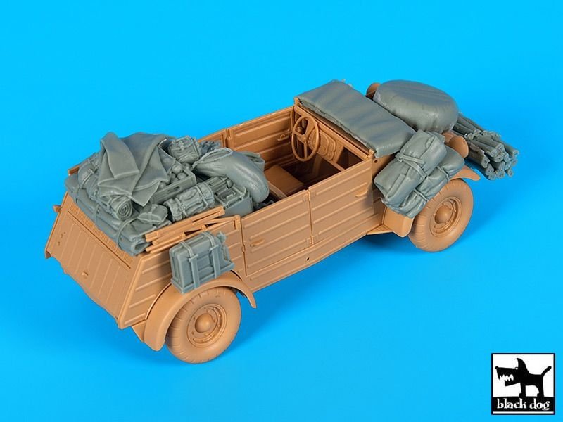 Black Dog T35219 Kübelwagen Africa Corps accessories set 1/35 – Bild 3