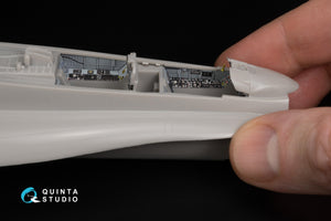 Quinta Studio QD48346 FA-18D early 3D-Printed &amp;amp; coloured Interior on decal paper (Hasegawa) 1/48 – immagine 8
