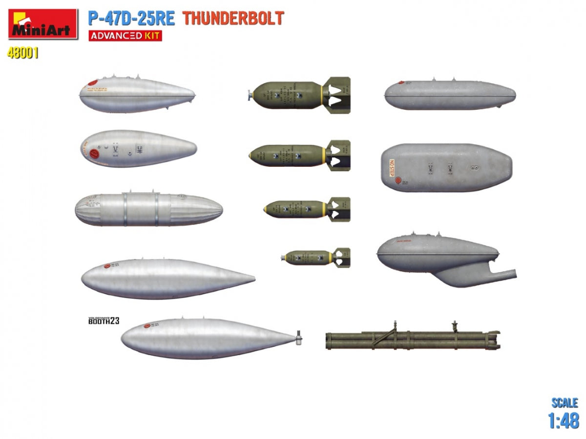 MiniArt 48001 P-47D-25RE Thunderbolt - Advanced Kit 1/48 – Bild 16