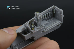 Quinta Studio QD72187 F-15C Late/J Late 3D-Printed &amp;amp; coloured Interior on decal paper (Fine Molds) 1/72 – immagine 12