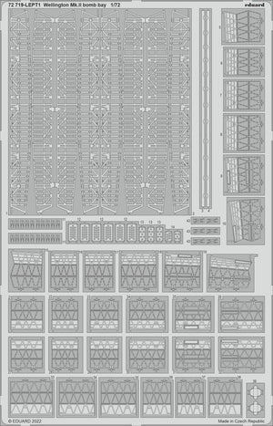 Eduard 72719 C-Wellington Mk. II bomb bay AIRFIX 1/72 – Bild 2