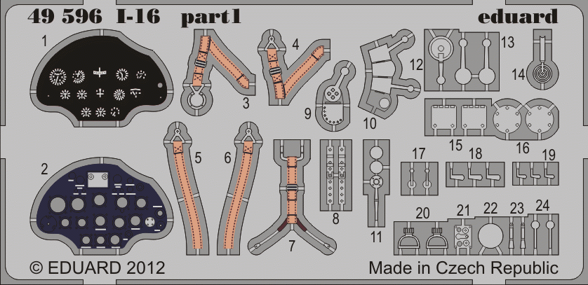 Eduard 49596 I-16 1/48 EDUARD 