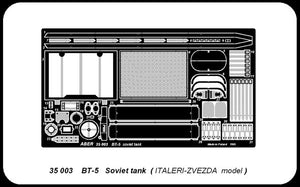 Aber 35003 Soviet tank BT-5 (ITA) 1/35 – immagine 2