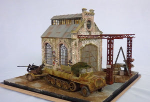 RT-Diorama 35292 Diorama-Base: &amp;quot;Railroad Shed&amp;quot; 1/35 – immagine 3