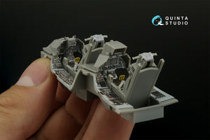 Quinta Studio QD48408 F-16D block 50 3D-Printed &amp;amp; coloured Interior on decal paper (Kinetic 2022 tool) 1/48 – immagine 12