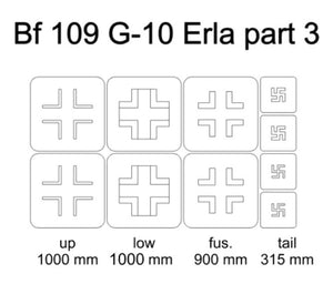 Omask 24022 Bf 109 G-10 Erla part 3 1/48