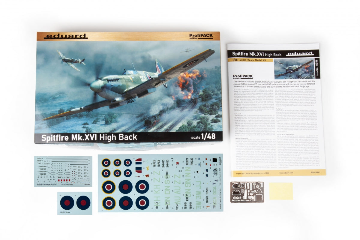 Eduard 8286 Spitfire Mk. XVI High Back 1/48 – immagine 3