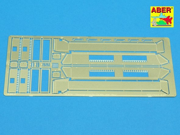 Aber 35A074 Stowage bins for Sd.Kfz. 250 Neu 1/35