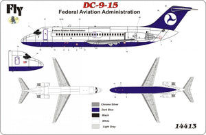 Fly 14413 DC 9-15 Federal Aviation Administration 1/144