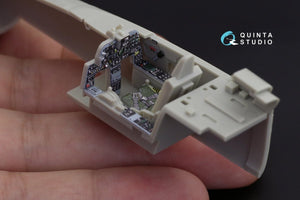 Quinta Studio QD48219 F-5E 3D-Printed &amp;amp; coloured Interior on decal paper (AFV club) 1/48 – immagine 10