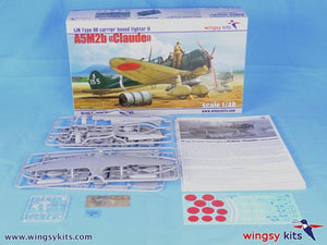 Wingsy Kits D5-03 IJN Type 96 carrier-based fighter II A5M2b “Claude” (early) 1/48 – Bild 2