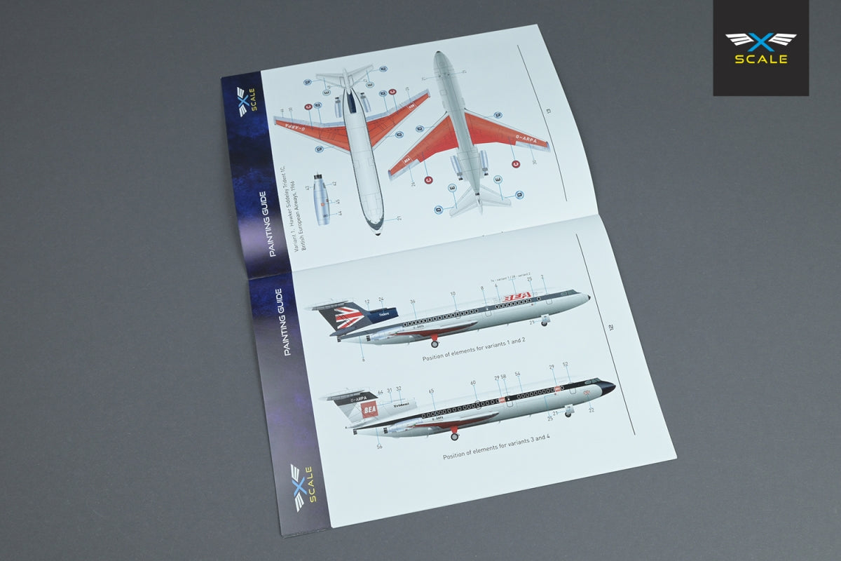 X-Scale 144003 Airliner HS-121 Trident 1C 1/144 – Bild 5