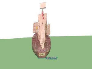 Trumpeter 01202 60cm Chinese Cheng-Ho Sailing Ship 1/200 – zdjęcie 6