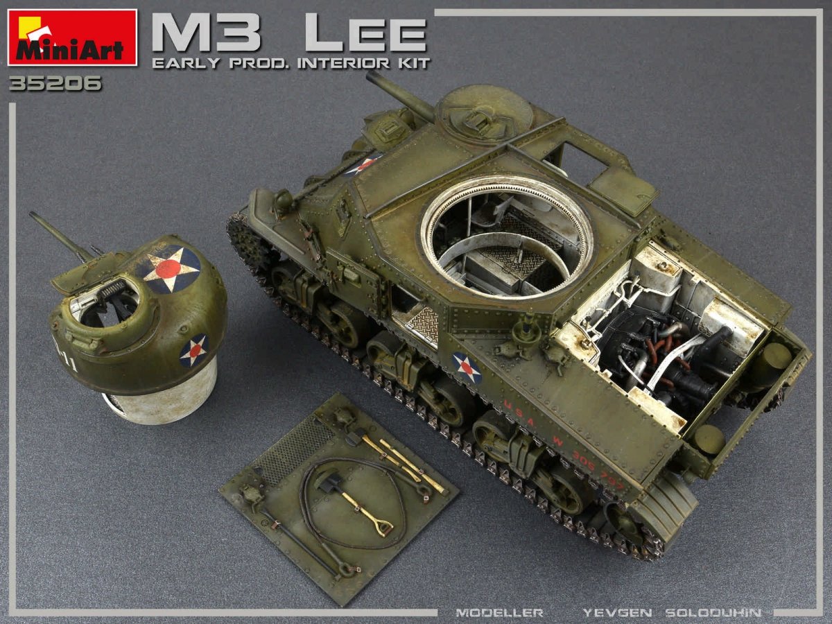 Miniart 35206 M3 Lee early prod. w/interior 1/35 – immagine 23