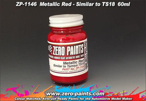Zero Paints ZP-1146 Metallic Red Paint (Similar to TS18) 60ml