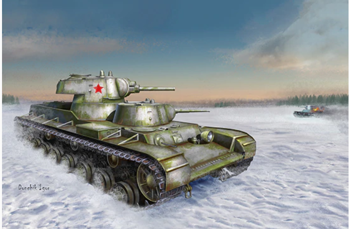 Trumpeter 09584 Char lourd soviétique SMK 1/35