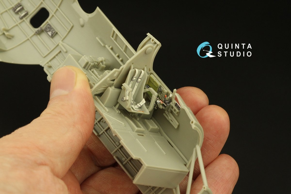 Quinta Studio QD48359 TBF-1 Avenger 3D-Printed &amp;amp; coloured Interior on decal paper (Academy) 1/48 – immagine 8