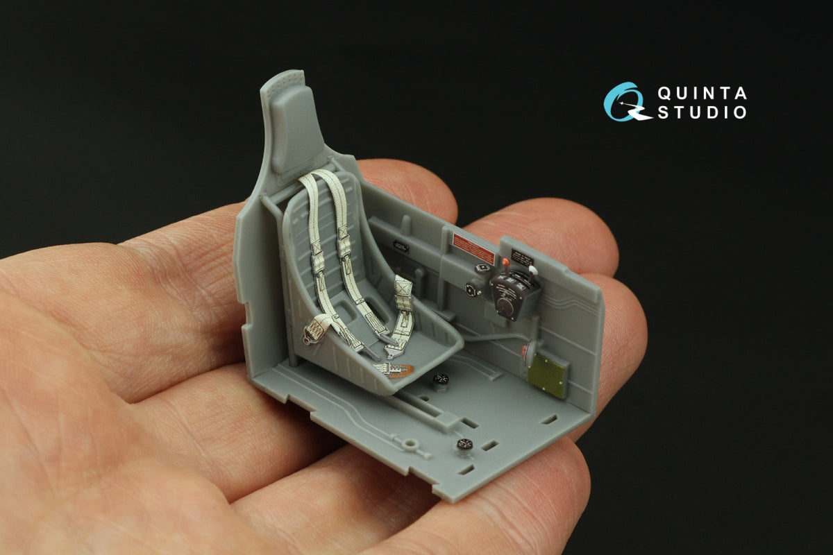 Quinta Studio QD32122 P-40E War Hawk 3D-Printed &amp;amp; coloured Interior on decal paper (Trumpeter) 1/32 – zdjęcie 7